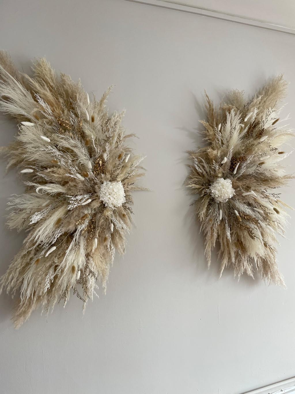 apampaslife dried flower wall art installation 6